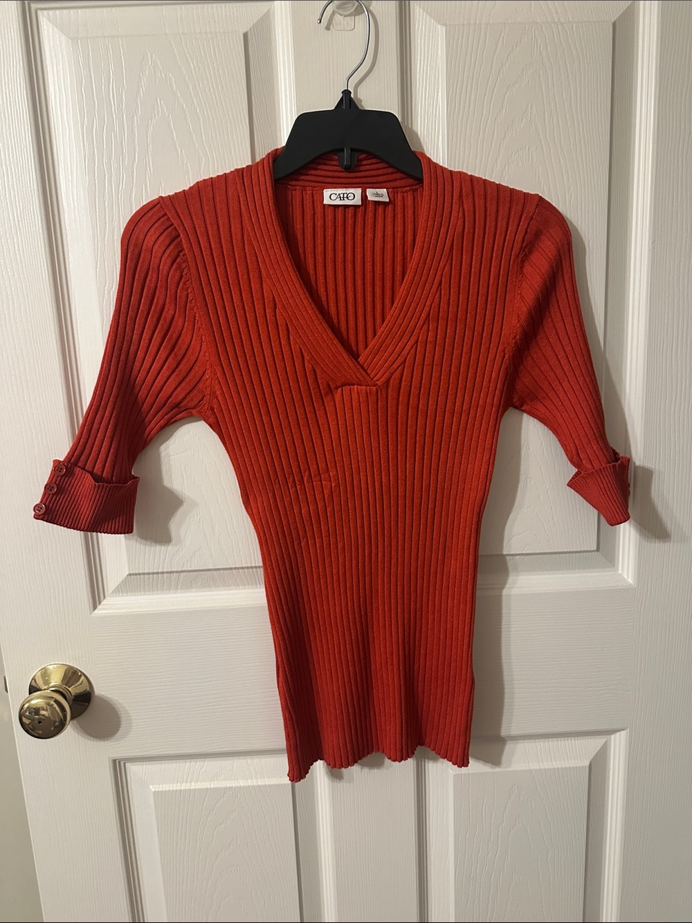 Cato short sleeve sweater top